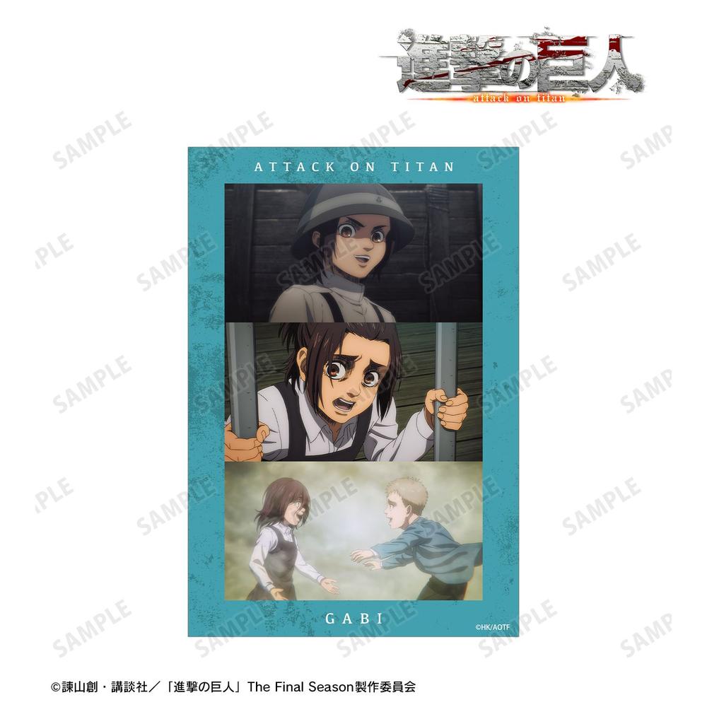 TVアニメ『進撃の巨人』 ガビ 場面写クリアカード 画像 2 | AniSmile
