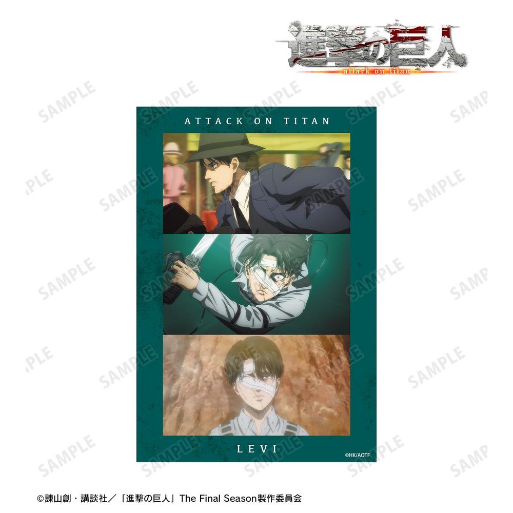 TVアニメ『進撃の巨人』 リヴァイ 場面写クリアカード 画像 2 | AniSmile