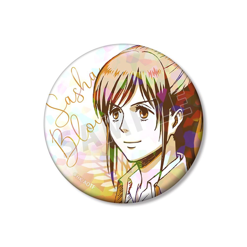 TVアニメ『進撃の巨人』 サシャ カラーパレットVer. 75mmホログラム缶バッジ - 公式商品画像 | AniSmile