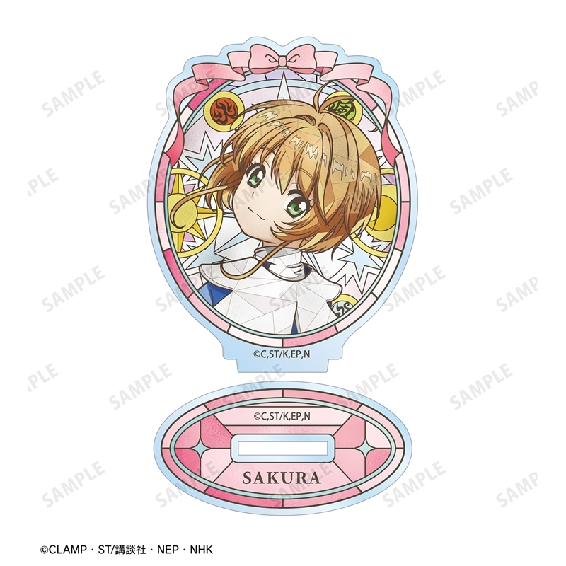 カードキャプターさくら クリアカード編 木之本 桜 Aure Glass アクリルスタンド ver.C 图片 3 | AniSmile