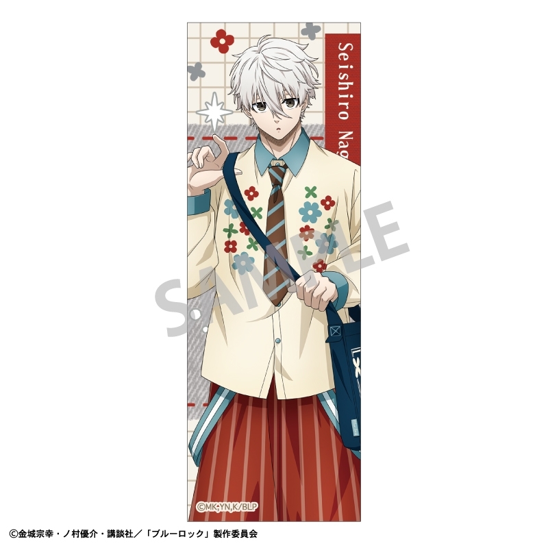 ブルーロック ロングスクエア缶バッジ 凪 誠士郎/カントリーファッション - 公式商品画像 | AniSmile