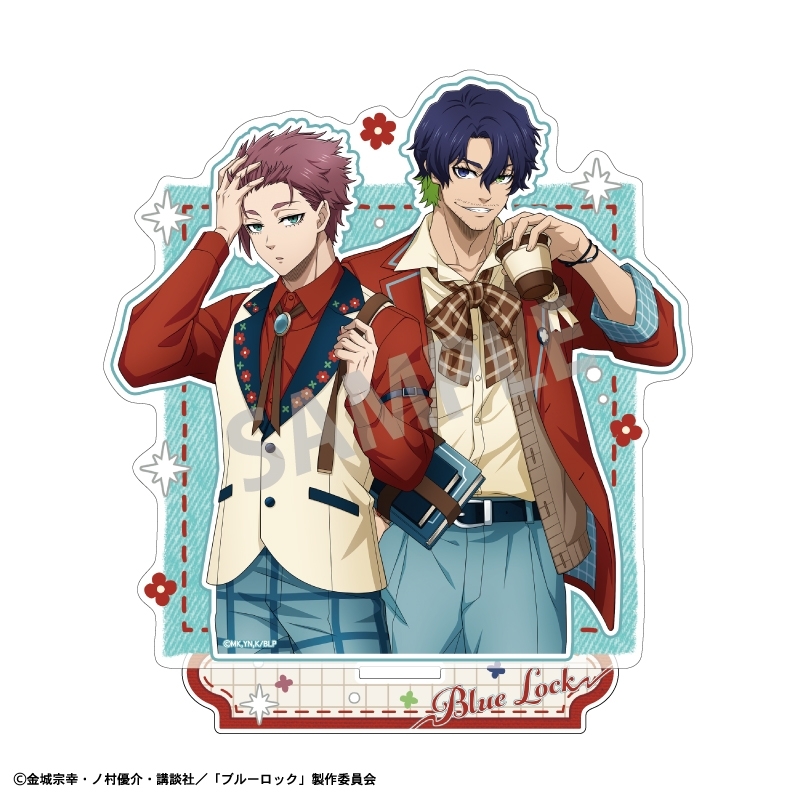 ブルーロック ペアアクリルスタンド 糸師 冴&オリヴァ・愛空/カントリーファッション - 公式商品画像 | AniSmile