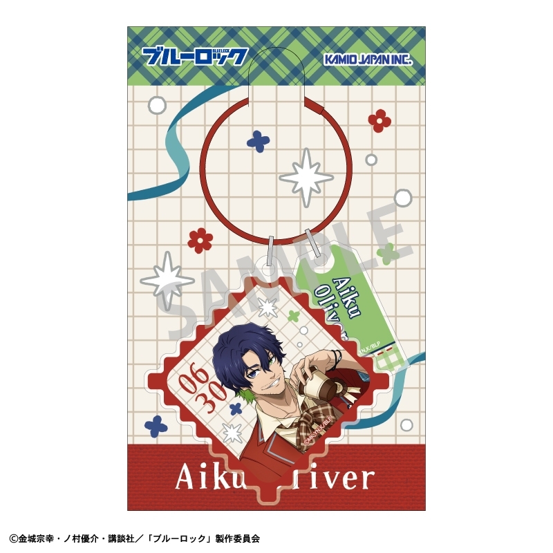 ブルーロック ワイヤーリングアクリルキーホルダー オリヴァ・愛空/カントリーファッション 画像 2 | AniSmile