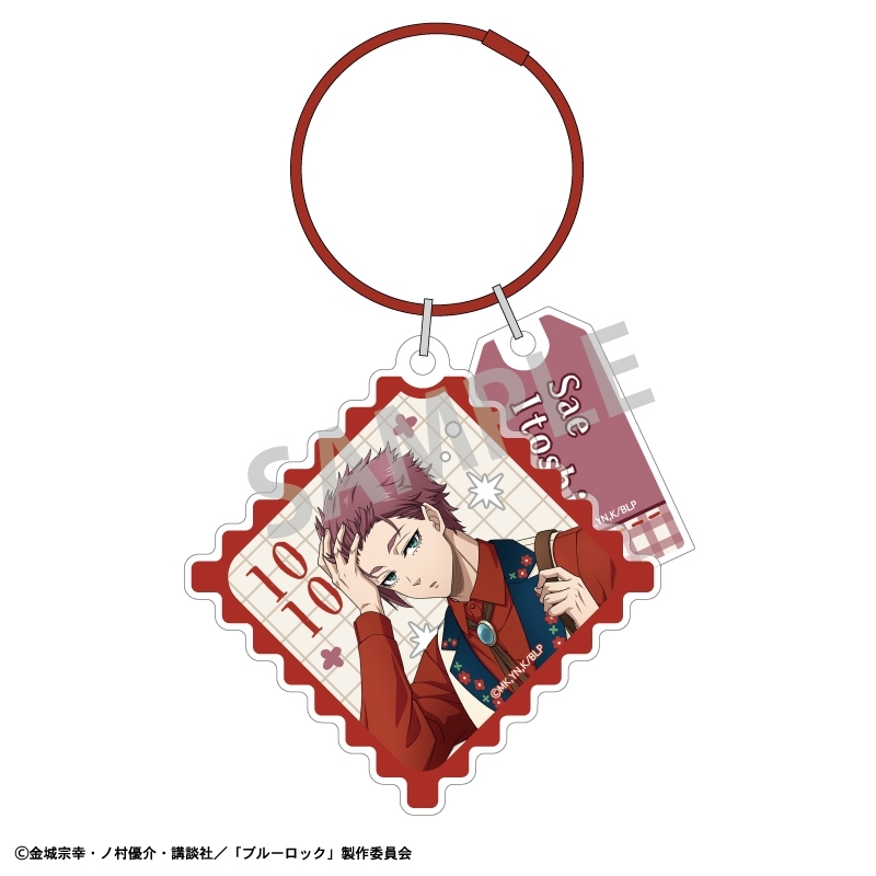 ブルーロック ワイヤーリングアクリルキーホルダー 糸師 冴/カントリーファッション - 公式商品画像 | AniSmile