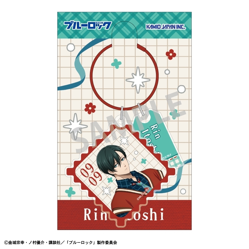 ブルーロック ワイヤーリングアクリルキーホルダー 糸師 凛/カントリーファッション 画像 2 | AniSmile