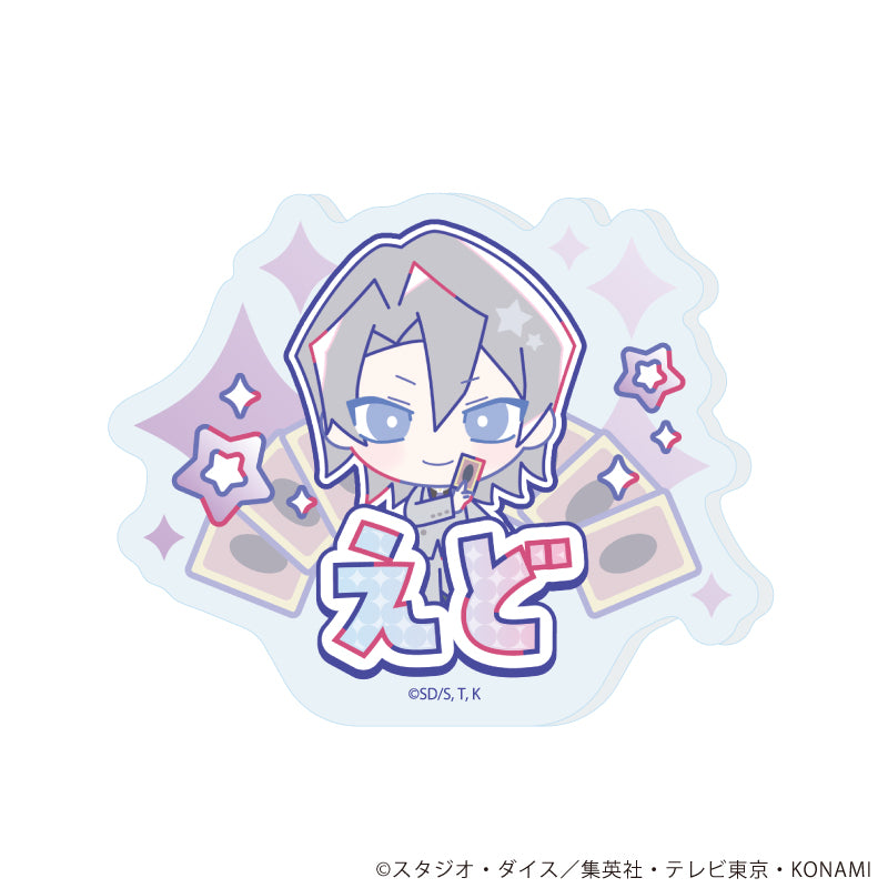 おなまえプレートバッジ「遊☆戯☆王デュエルモンスターズGX Design produced by Sanrio」05/エド・フェニックス(コラボイラスト) - 公式商品画像 | AniSmile