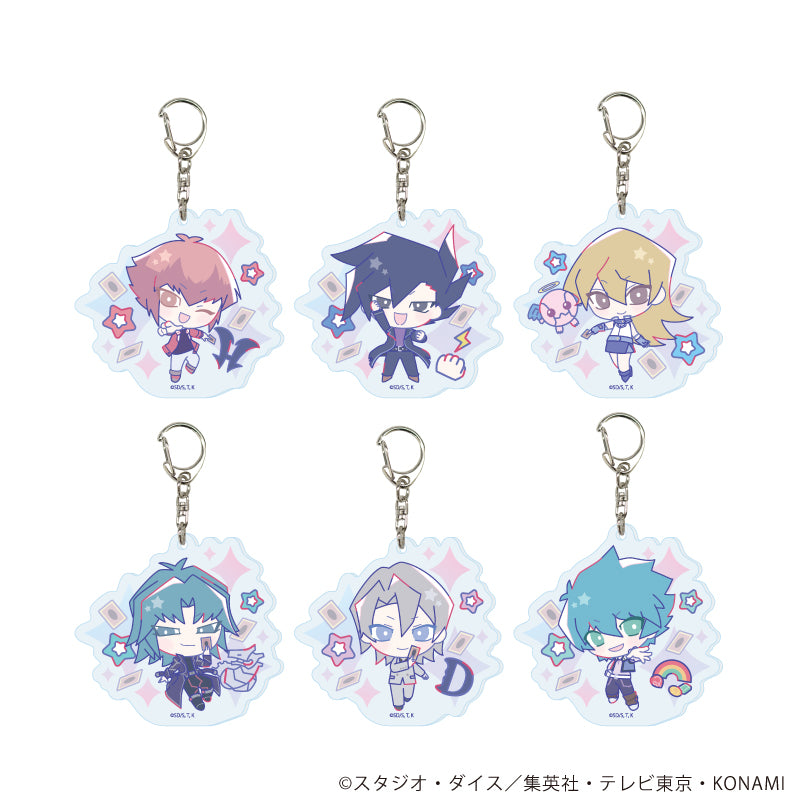 アクリルキーホルダー「遊☆戯☆王デュエルモンスターズGX Design produced by Sanrio」01/ブラインド(全6種)(コラボイラスト) - 公式商品画像 | AniSmile