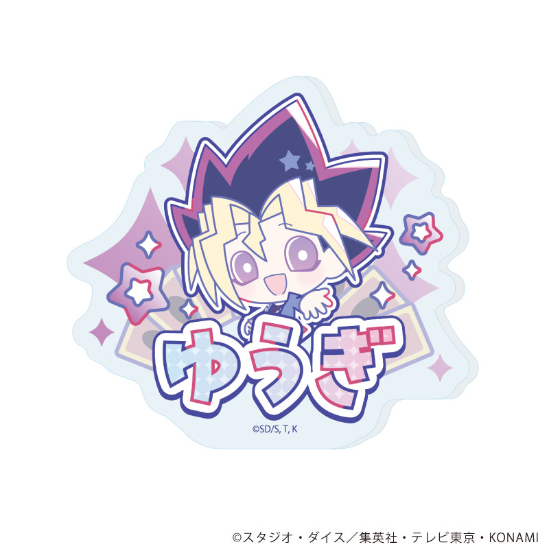 おなまえプレートバッジ「遊☆戯☆王デュエルモンスターズ Design produced by Sanrio」02/武藤遊戯(コラボイラスト) - 公式商品画像 | AniSmile