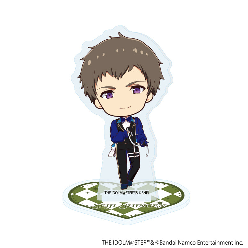 アクリルぷちスタンド「アイドルマスター SideM」18/信玄 誠司 ホワイトデーライブ2026 -Bitter Style by 2022-(ミニキャライラスト) - 公式商品画像 | AniSmile