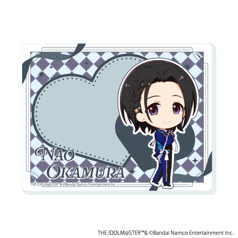 アクリルカード「アイドルマスター SideM」12/岡村 直央 ホワイトデーライブ2026 -Bitter Style by 2022-(ミニキャライラスト) - 公式商品画像 | AniSmile