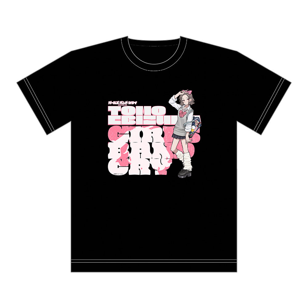 ガールズバンドクライ 描き下ろしTシャツ(海老塚智/平成ギャル)Mサイズ - 公式商品画像 | AniSmile