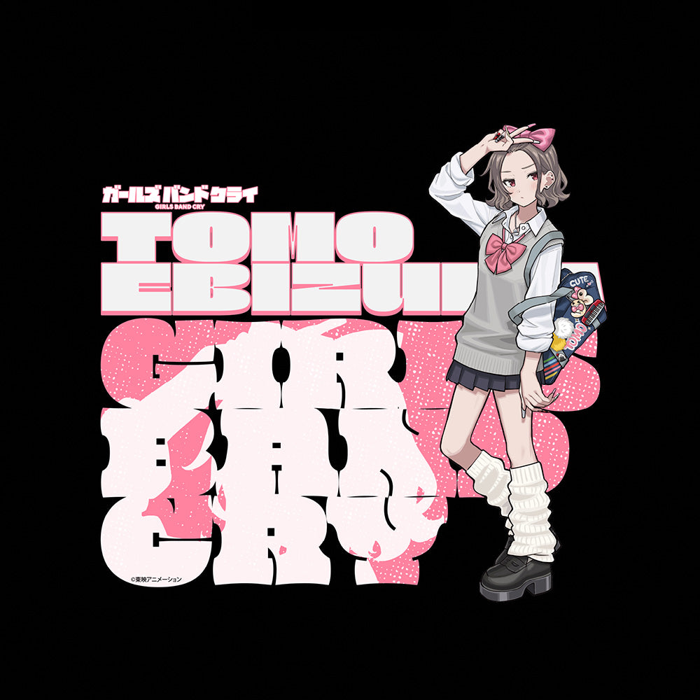 ガールズバンドクライ 描き下ろしTシャツ(海老塚智/平成ギャル)Mサイズ 画像 2 | AniSmile