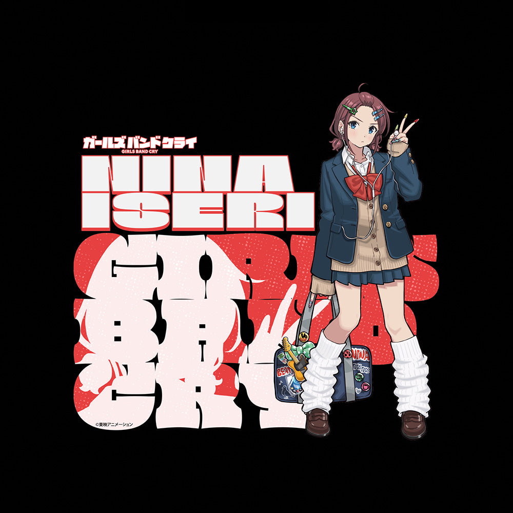 ガールズバンドクライ 描き下ろしTシャツ(井芹仁菜/平成ギャル)Mサイズ 画像 2 | AniSmile