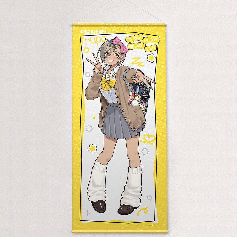ガールズバンドクライ 描き下ろし特大タペストリー(ルパ/平成ギャル) 画像 2 | AniSmile