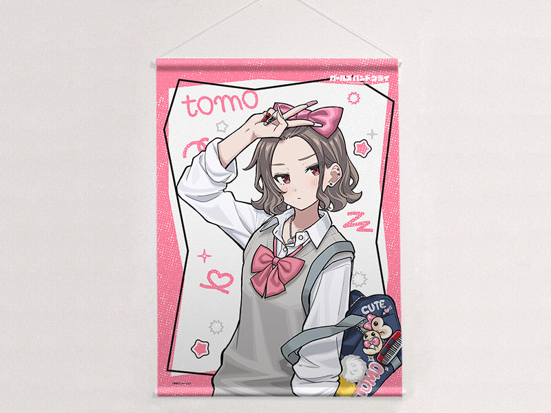 ガールズバンドクライ 描き下ろしB2タペストリー(海老塚智/平成ギャル)Wスエード 画像 2 | AniSmile