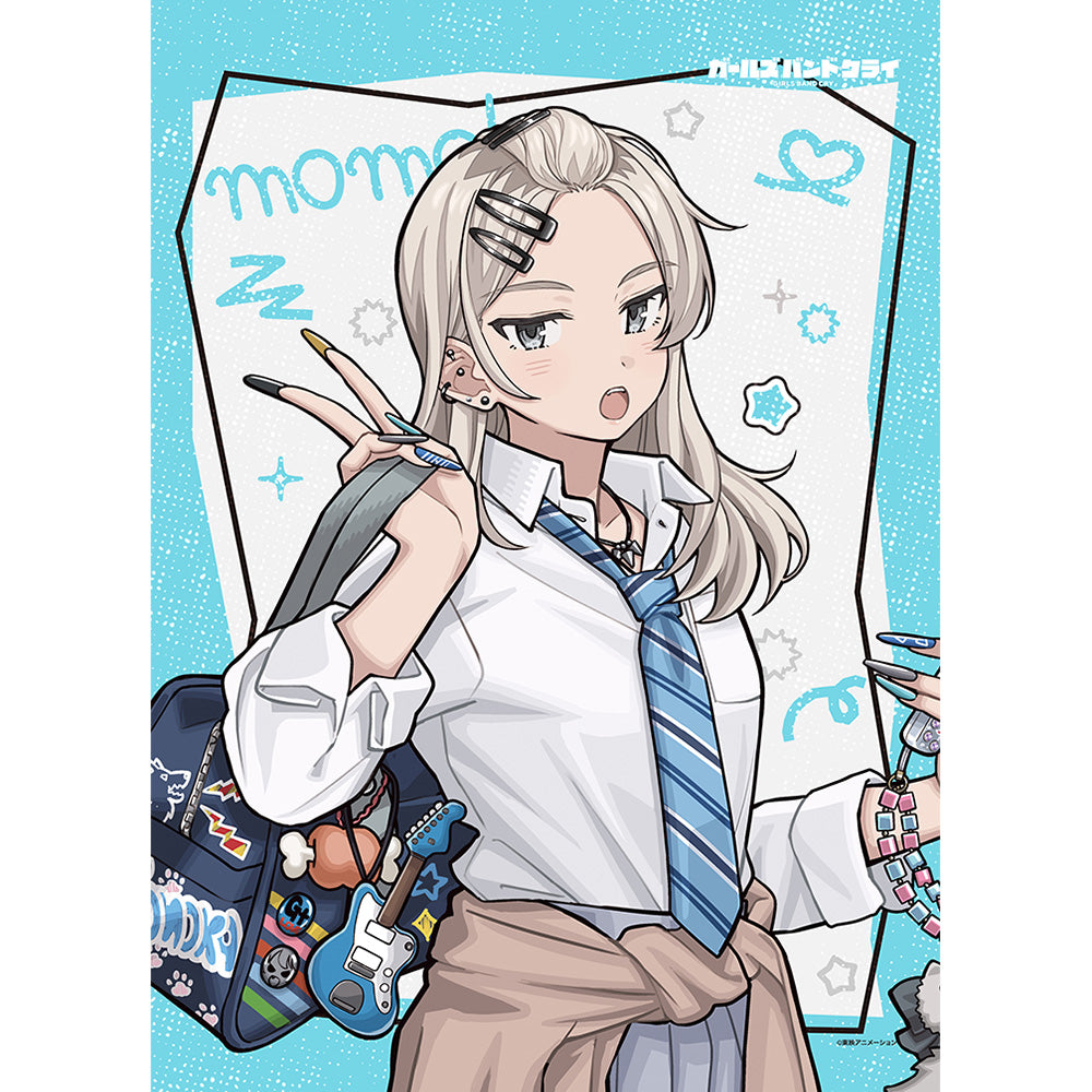 ガールズバンドクライ 描き下ろしB2タペストリー(河原木桃香/平成ギャル)Wスエード - 公式商品画像 | AniSmile