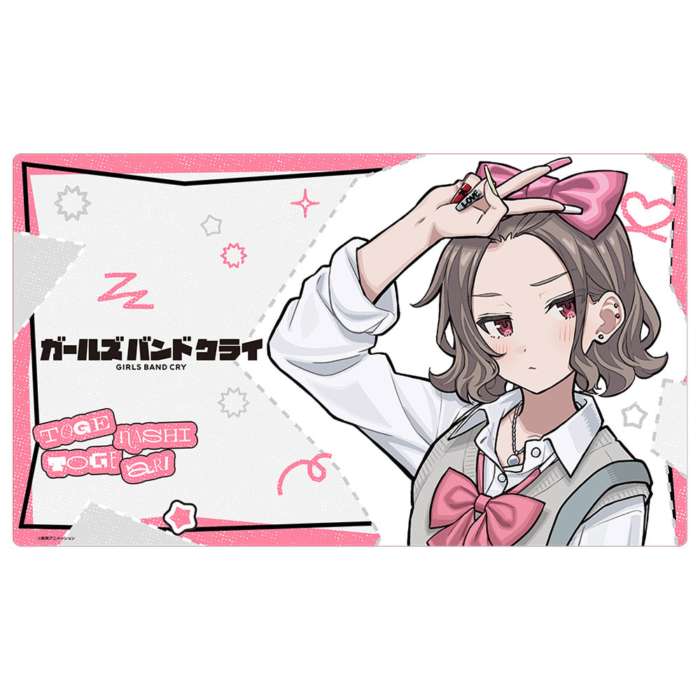ガールズバンドクライ 描き下ろしラバーマット(海老塚智/平成ギャル) - 公式商品画像 | AniSmile