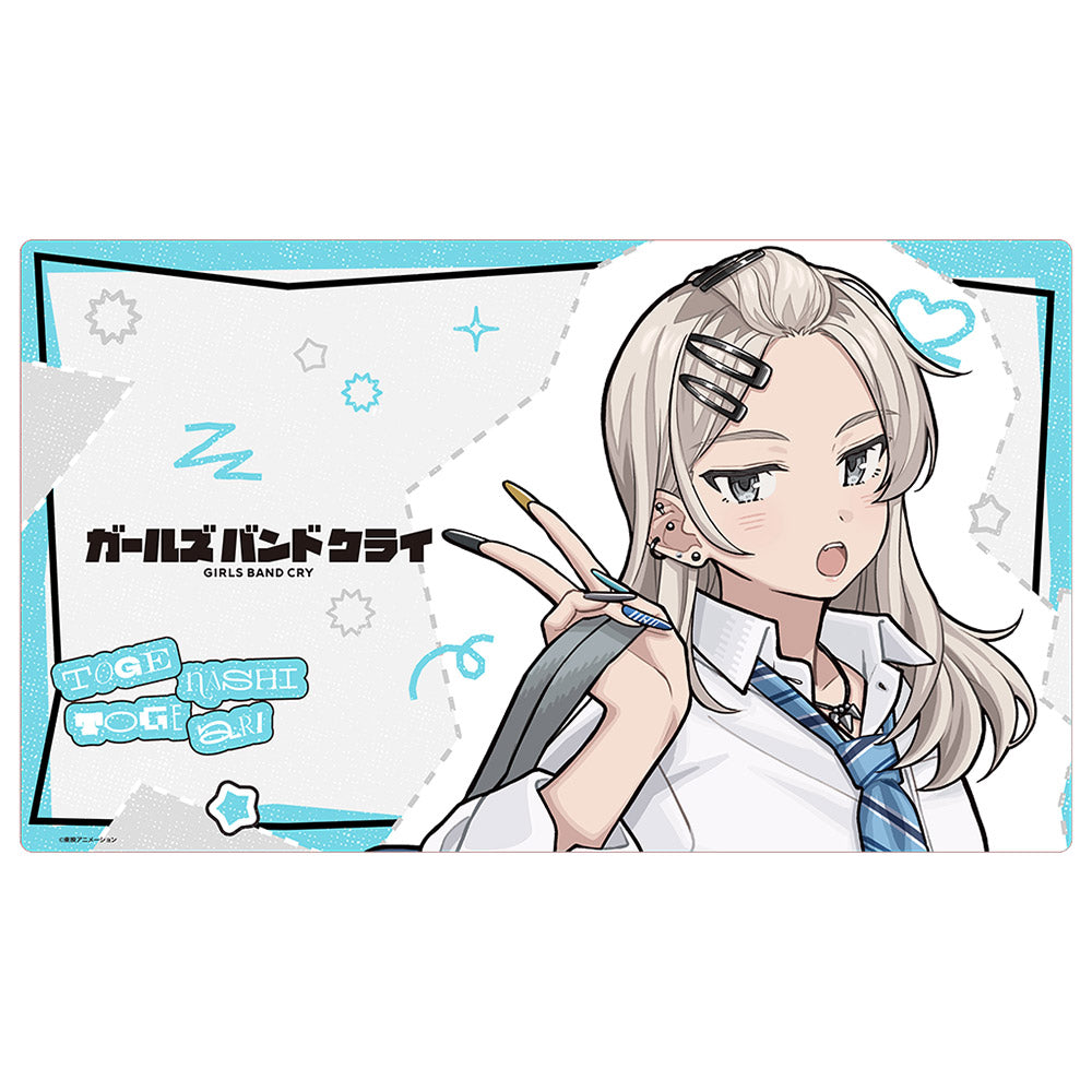 ガールズバンドクライ 描き下ろしラバーマット(河原木桃香/平成ギャル) - 公式商品画像 | AniSmile