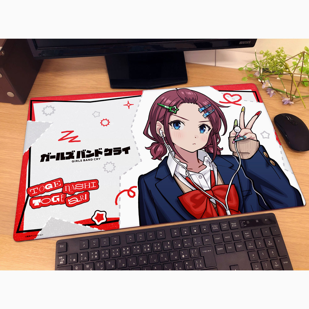 ガールズバンドクライ 描き下ろしラバーマット(井芹仁菜/平成ギャル) 画像 2 | AniSmile