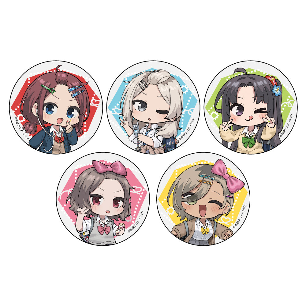 ガールズバンドクライ トレーディング缶バッジ(ミニキャラ/平成ギャル) - 公式商品画像 | AniSmile