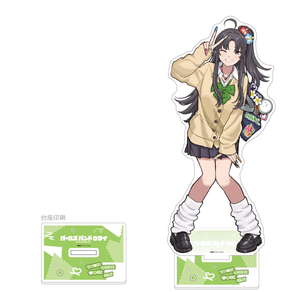 ガールズバンドクライ 描き下ろし特大アクリルスタンド(安和すばる/平成ギャル) - 公式商品画像 | AniSmile