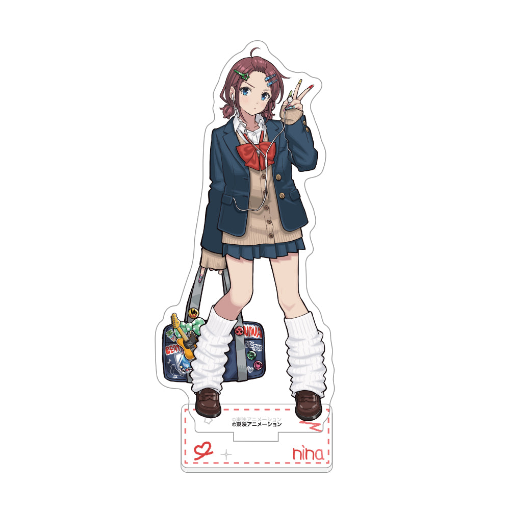 ガールズバンドクライ 描き下ろしアクリルスタンド(井芹仁菜/平成ギャル) 画像 2 | AniSmile