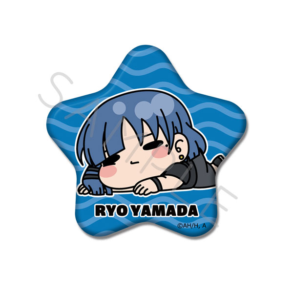 アニメ「ぼっち・ざ・ろっく!」第5弾 星型缶バッジ IC(山田リョウ) - 公式商品画像 | AniSmile