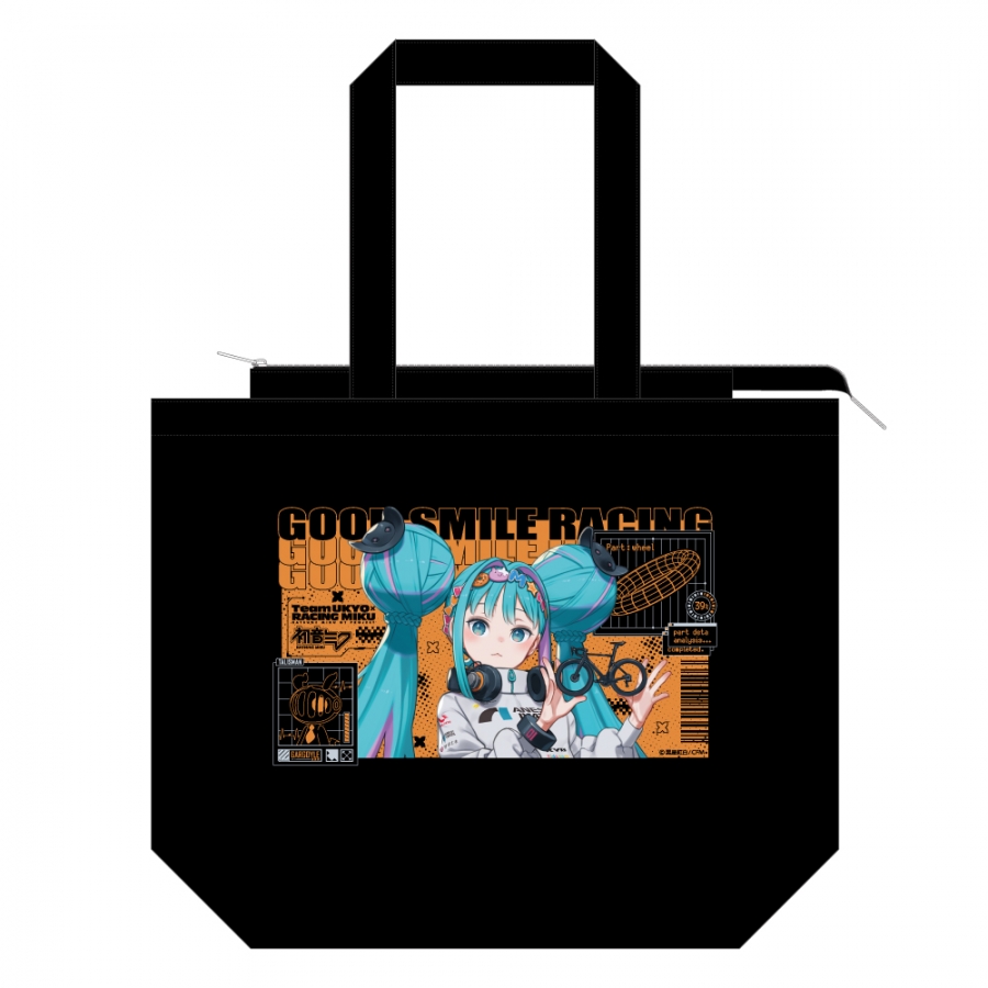 初音ミク レーシングミク 2026 TEAM UKYO 応援Ver. ファスナートートバッグ - 公式商品画像 | AniSmile