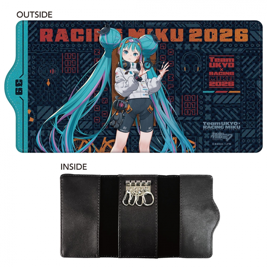 初音ミク レーシングミク 2026 TEAM UKYO 応援Ver. キーケース - 公式商品画像 | AniSmile