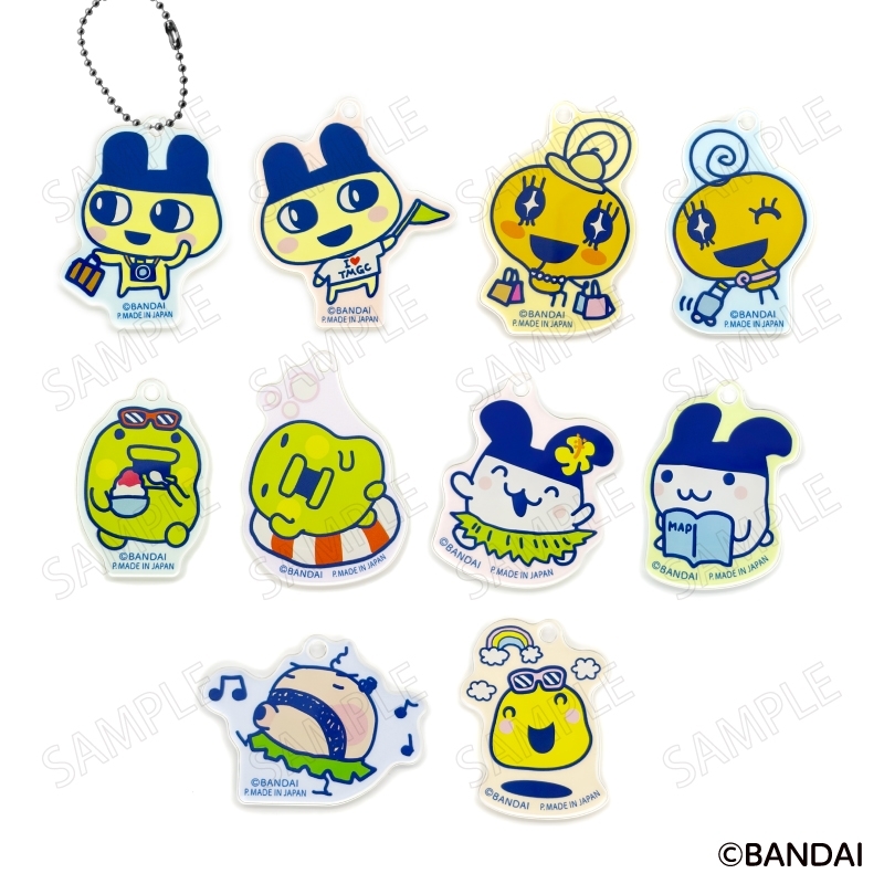 たまごっち エンジョイ!トラベル アクリルキーホルダー - 公式商品画像 | AniSmile