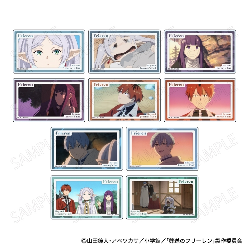 葬送のフリーレン トレーディングアクリルカード - 公式商品画像 | AniSmile