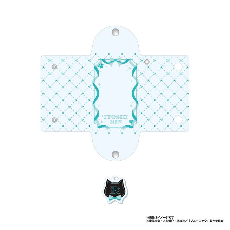 ブルーロック 名前入りクリアマルチケース 糸師凛(ねこ執事) - 公式商品画像 | AniSmile
