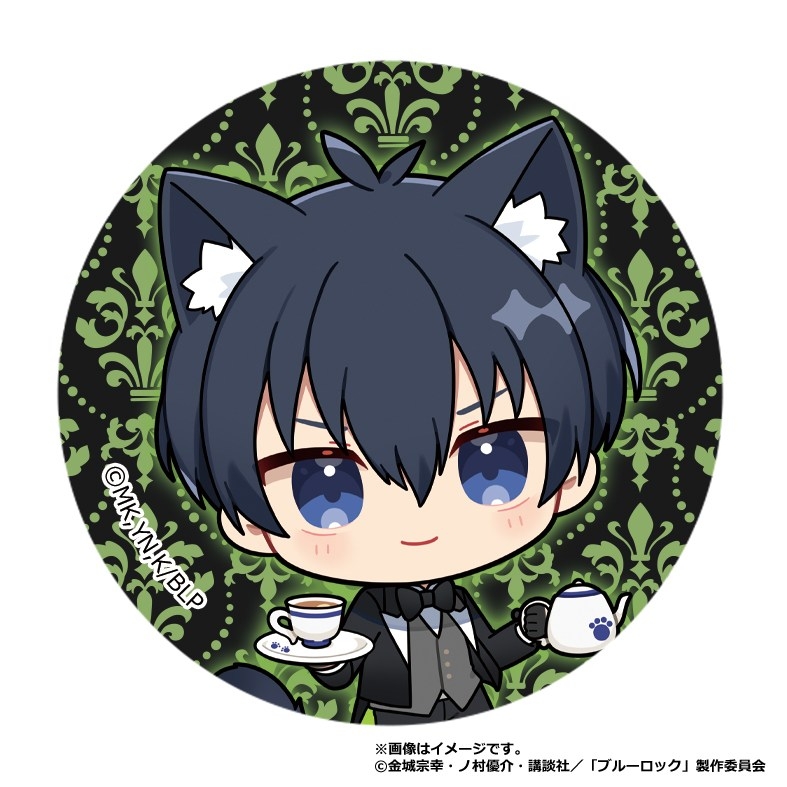 ブルーロック トレーディング 缶バッジ(ねこ執事) 画像 2 | AniSmile