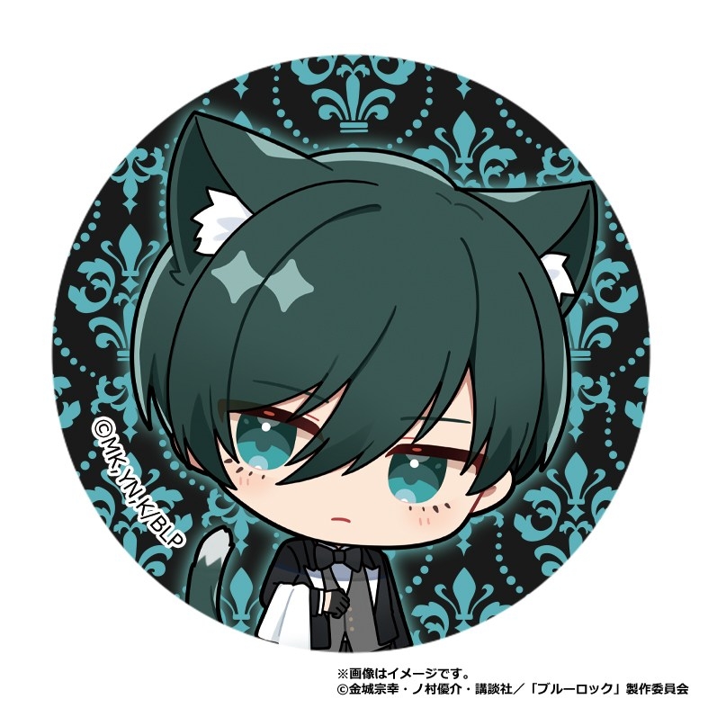 ブルーロック トレーディング 缶バッジ(ねこ執事) 画像 3 | AniSmile