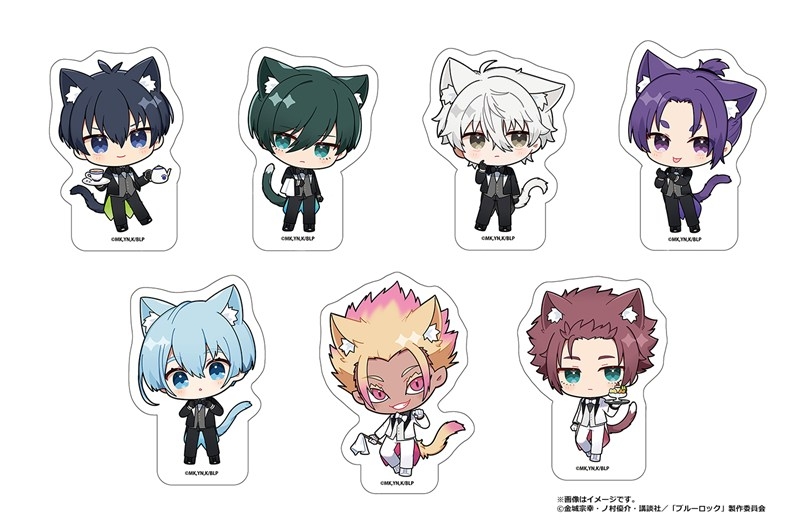 ブルーロック トレーディング ミニアクリルブロックスタンド(ねこ執事) - 公式商品画像 | AniSmile