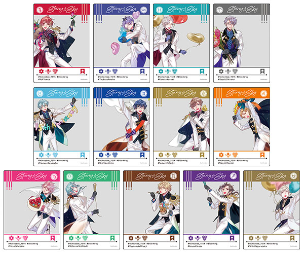 「Starry☆Sky」 描き下ろしSNS風クリアカードコレクション - 公式商品画像 | AniSmile