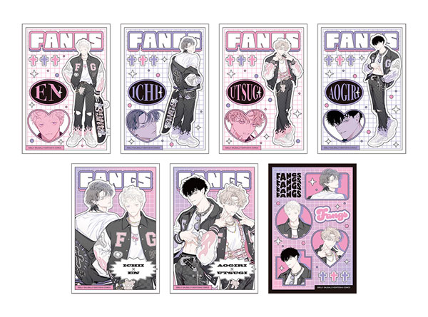 『FANGS』 描き下ろしイラストカードセット - 公式商品画像 | AniSmile