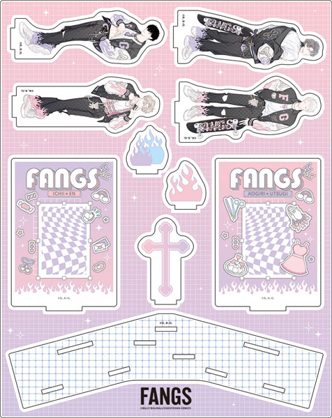 『FANGS』 描き下ろしアクリルジオラマ - 公式商品画像 | AniSmile