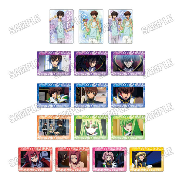 「コードギアス 反逆のルルーシュ」 クリアカードコレクション - 公式商品画像 | AniSmile