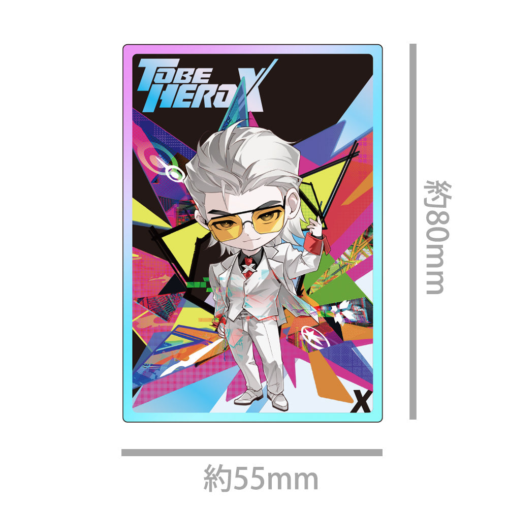 「TO BE HERO X」ステータス風トレーディングオーロラアクリルカード 画像 2 | AniSmile