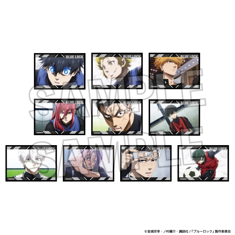 ブルーロック トレーディングアクリル色紙コレクション BOX2 - official product image | AniSmile