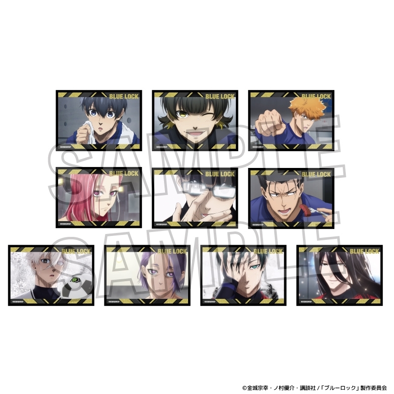 ブルーロック トレーディングアクリル色紙コレクション BOX1 - official product image | AniSmile
