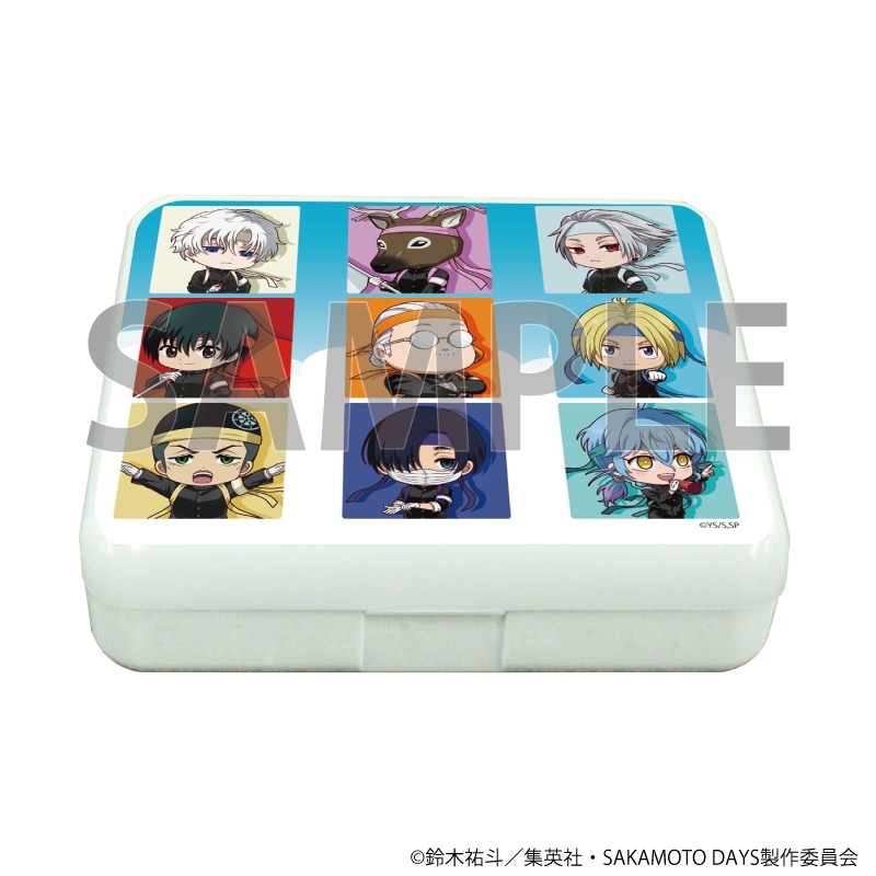 小物ケース「SAKAMOTO DAYS」01/応援団ver.(ミニキャライラスト) - 公式商品画像 | AniSmile