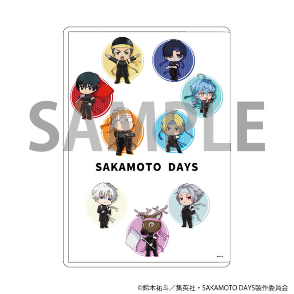 キャラクリアケース「SAKAMOTO DAYS」11/応援団ver.(ミニキャライラスト) - 公式商品画像 | AniSmile