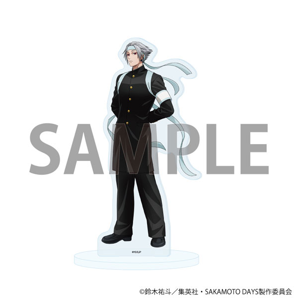 アクリルスタンド「SAKAMOTO DAYS」49/楽 応援団ver.(描き下ろしイラスト) - 公式商品画像 | AniSmile