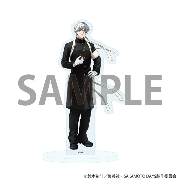 アクリルスタンド「SAKAMOTO DAYS」48/X(スラー) 応援団ver.(描き下ろしイラスト) - 公式商品画像 | AniSmile