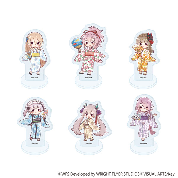 アクリルぷちスタンド「ヘブンバーンズレッド」26/浴衣ver. 第30G部隊 ブラインド(全6種)(グラフアートイラスト) - 公式商品画像 | AniSmile