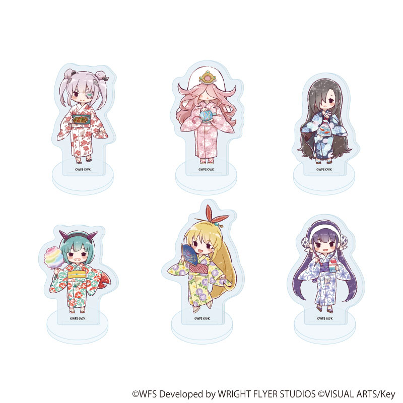 アクリルぷちスタンド「ヘブンバーンズレッド」25/浴衣ver. 第31C部隊 ブラインド(全6種)(グラフアートイラスト) 画像 2 | AniSmile