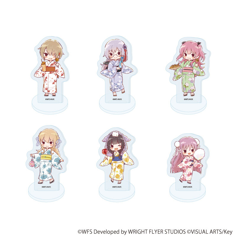 アクリルぷちスタンド「ヘブンバーンズレッド」23/浴衣ver. 第31A部隊 ブラインド(全6種)(グラフアートイラスト) 画像 2 | AniSmile