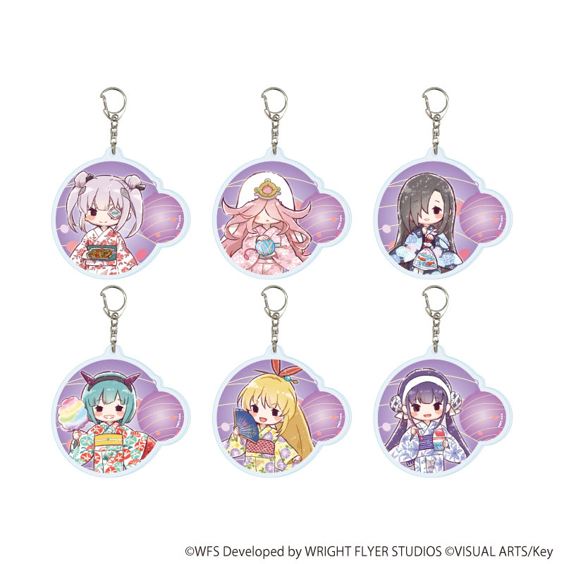 アクリルキーホルダー「ヘブンバーンズレッド」16/浴衣ver. 第31C部隊 ブラインド(全6種)(グラフアートイラスト) 画像 2 | AniSmile